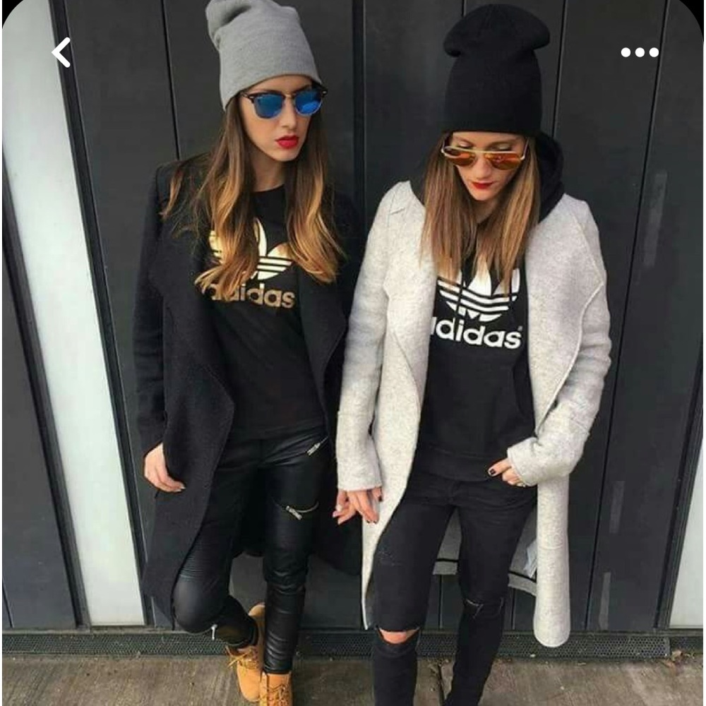 NWT ADIDAS Originals Trefoil Hoodie Sweatshirt Size Small - Picture 14 of 14